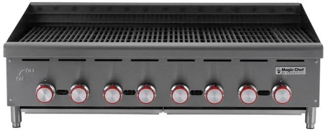 Main image of 48 in. Commercial Countertop Radiant Charbroiler in Stainless Steel