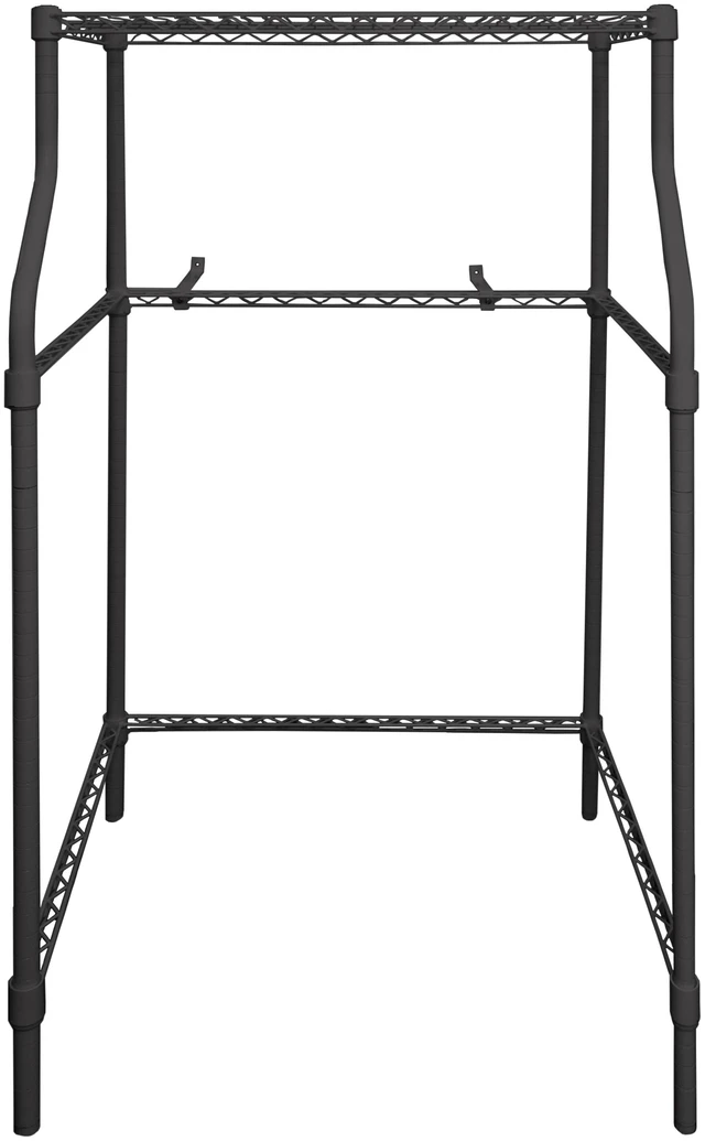 Main image of Compact Laundry Appliance Stand in Black