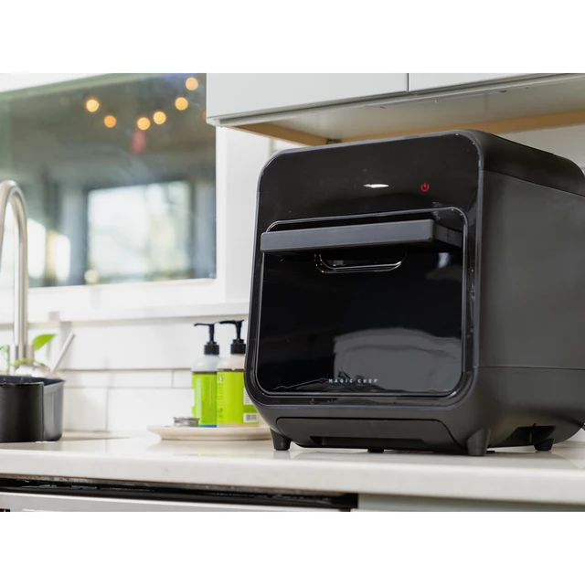 Alt view image 3 of 4 - 15.9 qt. 3-in-1 Air Fryer Oven with Steam, in Black