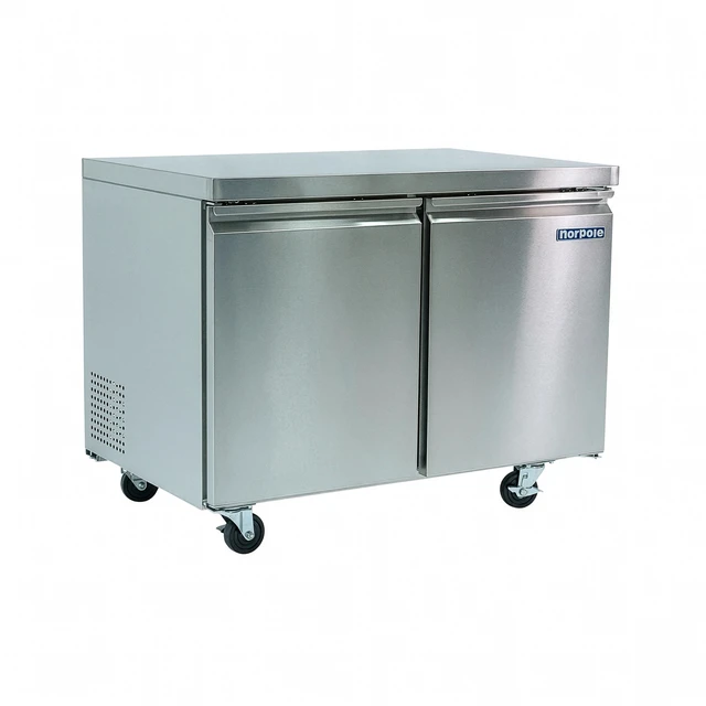 Alt view image 2 of 4 - Commercial 36 in. 8.9 cu. ft. Auto Defrost Under Counter Freezer in Stainless Steel