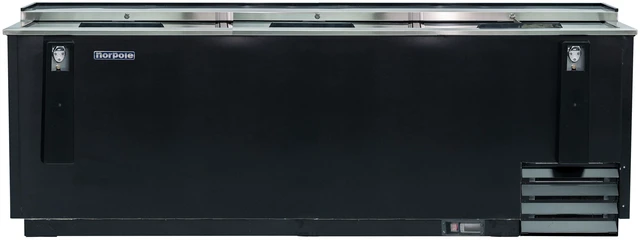 Main image of Commercial 95 in. 16 cu. ft. Bottle Cooler in Black