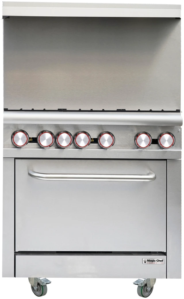 Main image of 36 in. Commercial Gas Range in Stainless Steel