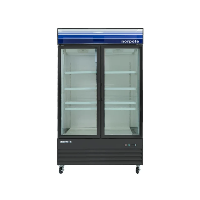 Main image of Commercial 45 cu. ft. Frost Free Upright Merchandiser Freezer in Black