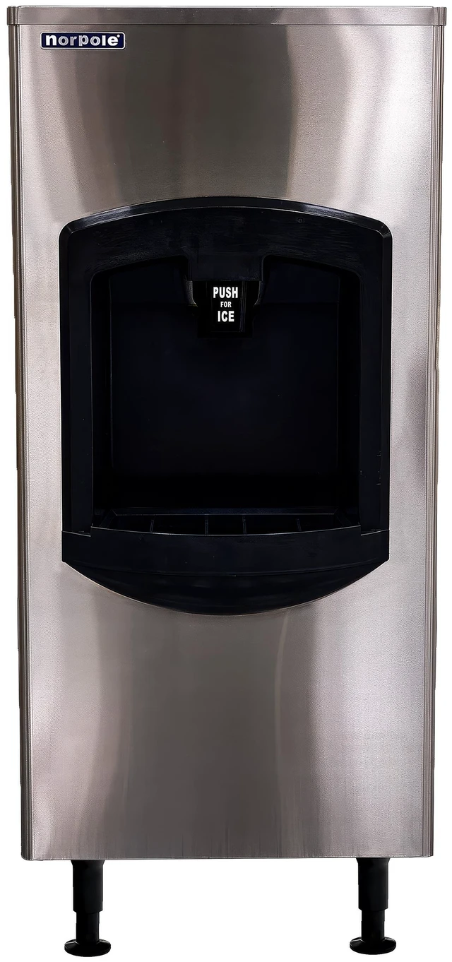 Main image of Commercial 500 lb. Freestanding Ice Dispensing Bin in Stainless Steel