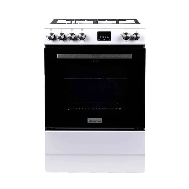 Main image of 24 in. 4-Burner Freestanding Gas Range in White