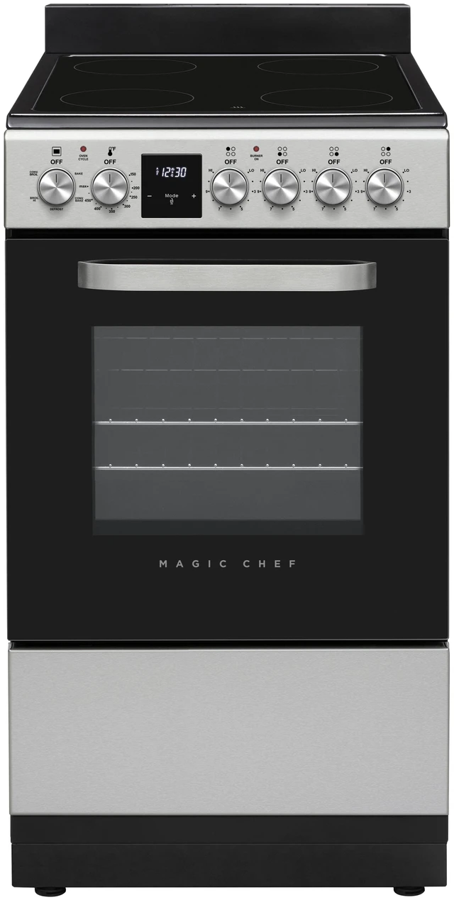 Main image of 20 in. 4-Burner Freestanding Electric Range in Stainless Steel