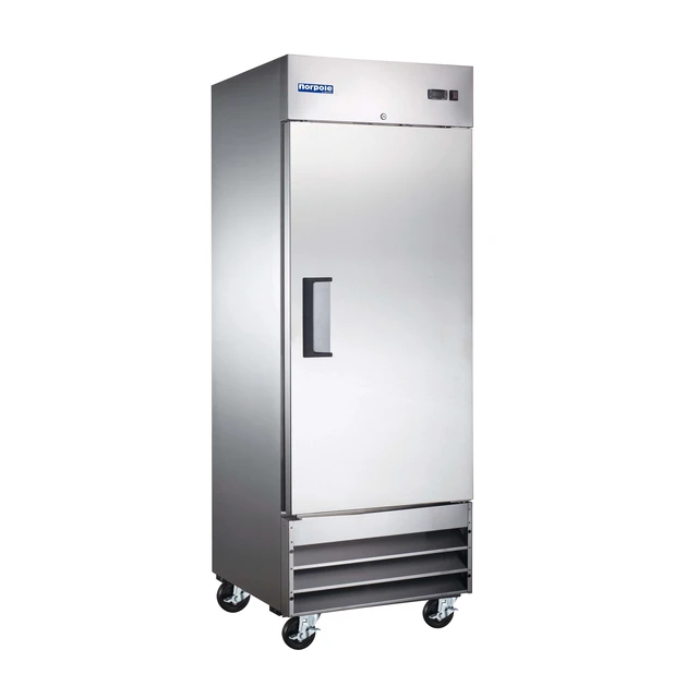 Alt view image 2 of 4 - Commercial 29 in. 23 cu. ft. Frost Free Single Freezer in Stainless Steel