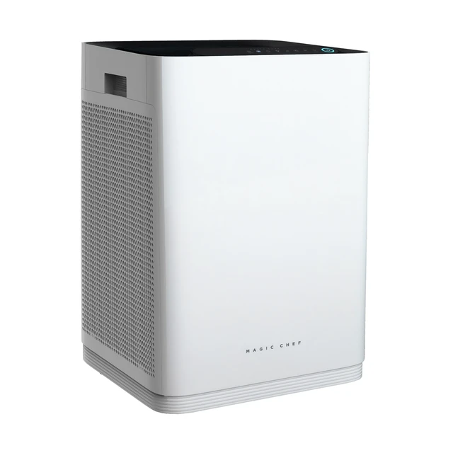Alt view image 2 of 6 - 1937 Sq. Ft. Dual HEPA Filter Air Purifier, in White