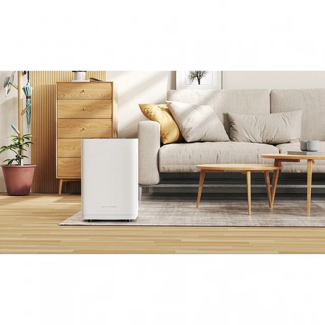 Alt view image 5 of 6 - 1937 Sq. Ft. Dual HEPA Filter Air Purifier, in White