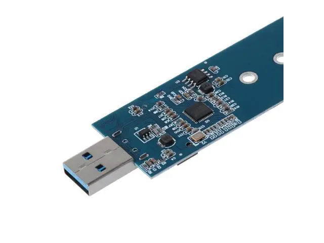Alt view image 5 of 5 - M.2 to USB Adapter B Key M.2 SSD Adapter USB 3.0 to 2280 M2 NGFF SSD Drive Adapter Converter SSD Reader Card