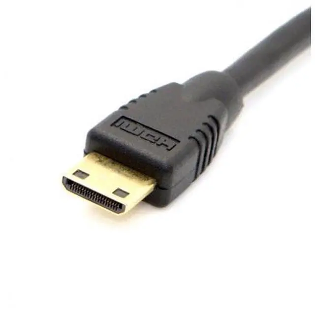 Alt view image 3 of 7 - HKCY HD-059 Type C MINI HDMI Male to HDMI Female Extension for DV MP4 Camera DC DV