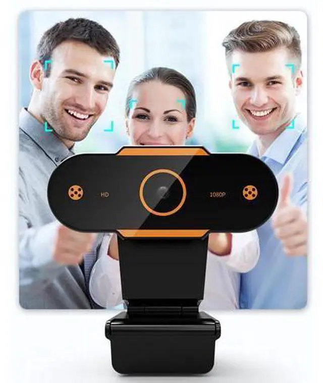 Alt view image 3 of 7 - Auto Focus HD Webcam 1080P Web Camera with Microphone Smart Webcams for Live Broadcast Video Calling Home Conference Work