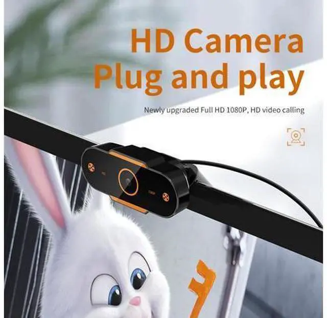 Alt view image 2 of 7 - Auto Focus HD Webcam 1080P Web Camera with Microphone Smart Webcams for Live Broadcast Video Calling Home Conference Work