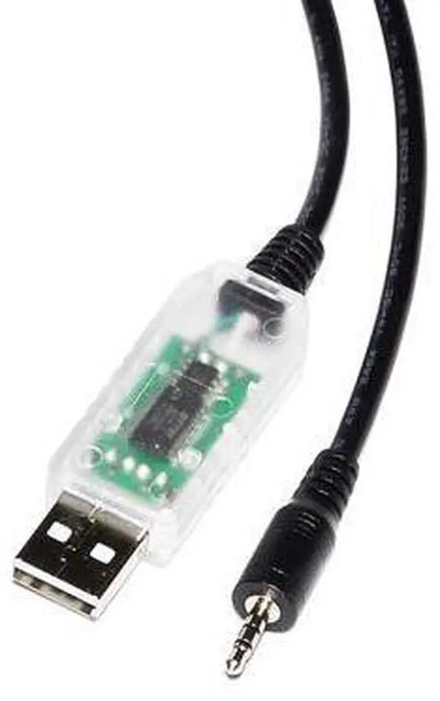 Main image of FT232RL CHIP USB TO TRS 2.5MM AJ RS485 CONVERTER SERIAL PROGRAMMING CABLE FOR BROOKS CMX SERIES CAPACITANCE MANOMETER TO PC Cable length:(3.6m)