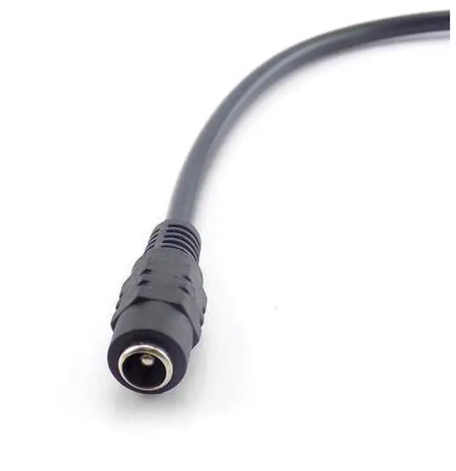 Alt view image 6 of 6 - 12v DC 1 Female To 2 Male Connectors Splitter Plug Cable 5.5mmX2.1mm Dc Power Plug Cable for Cctv Camera Surveillance L19