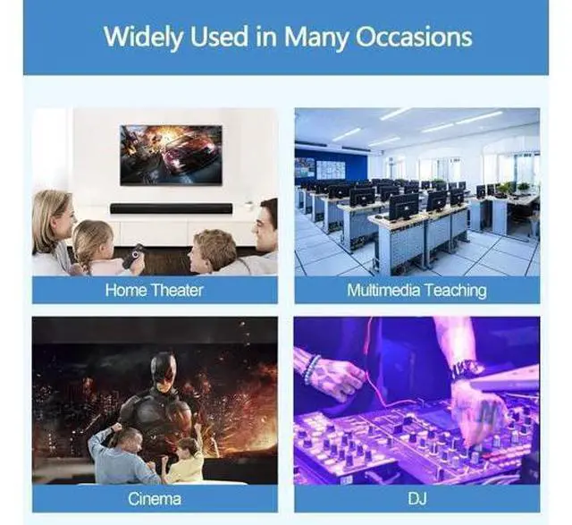 Alt view image 6 of 7 - 4K@60HZ HDMI Audio Extractor, avedio links HDMI to HDMI with Optical TOSLINK SPDIF + 5.1/2CH + 3.5mm RCA R/L Audio Converter HDMI Audio Splitter Adapter Supports HDMI 2.0, HDCP 2.2, 18Gpbs for PS5