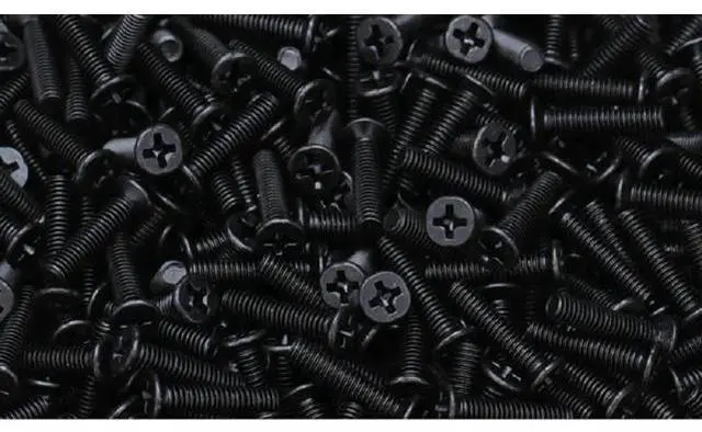 Alt view image 3 of 4 - KM Screw Flat Head Phillips Screws Laptop Notebook Screws computer small screw(6mm)(M2.5 50pcs)