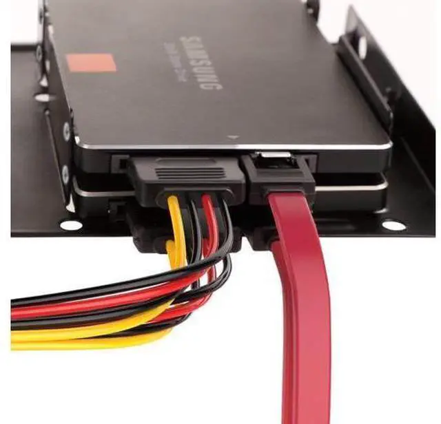 Alt view image 3 of 6 - SATA Cable Inateck SATA Data Cable and SATA Power Splitter Cable ST1003