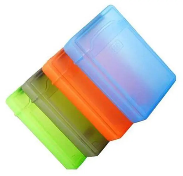Alt view image 4 of 5 - 5 PCS 3.5 "Portable IDE Sata HDD External Case Hard Drive Case Hard Case Plastic Protection case