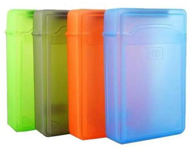 Main image of 5 PCS 3.5 "Portable IDE Sata HDD External Case Hard Drive Case Hard Case Plastic Protection case