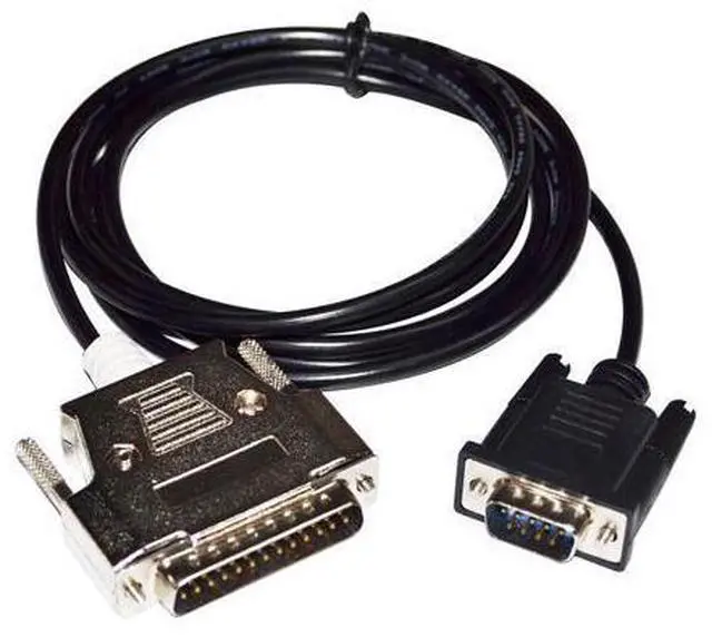 Main image of RS232 DB9 9PIN MALE TO DB25 MALE ADAPTER FX-40DU-CAB CABLE FOR FX2/A SERIES TO F940/F930/F920 COMMUNICATION KABLE Cable length:3m