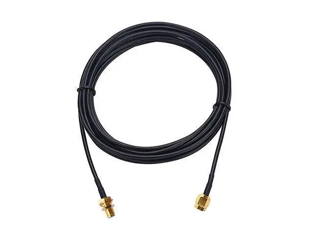 Alt view image 4 of 6 - WiFi Antenna Extension Cable with SMA Male to SMA Female Coax Connector 3m 10FT by