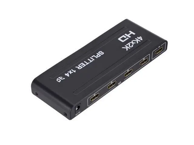 Alt view image 2 of 3 - 4K2K 1x4 HDMI-compatible Cable Splitter HD 1080P Video Switcher Adapter 1 Input 4 Output Port Hub for Xbox PS4 DVD PC Laptop TV