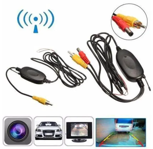 Alt view image 5 of 7 - 2.4G Wireless Video Transmitter & Receiver for 12V Car Rear Backup View Camera