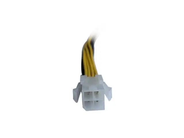 Alt view image 3 of 5 - 2 Pack 4Pin Female to 8Pin Male ATX EPS 12V Motherboard CPU Power Supply P4 Converter Cable 8inch