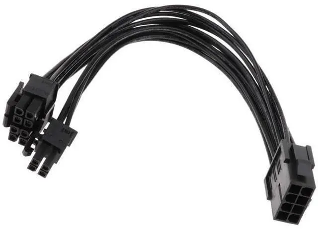 Main image of Click2u CPU 8 -Pin ATX Pin Male to CPU 8 Pin Female Power Extension Supply Converter Adapter Cable for Motherboard 9.5-inch (24cm)