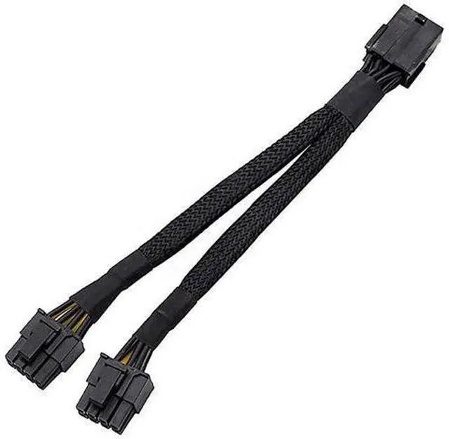 Main image of 8Pin PCI Express Graphics Video Card GPU VGA 8 Pin Female to Dual GPU 8Pin 6+2 Pin Male GPU 8 pin Splitter Power Extension Cable 8 Pin GPU molex 9inch