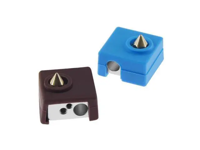Alt view image 4 of 4 - 6pcs Printer Silicone Sock For MK7 MK8 MK10 Aluminum Block J-head Hotend Extruder Heater Block Cover Hotend for CR-10