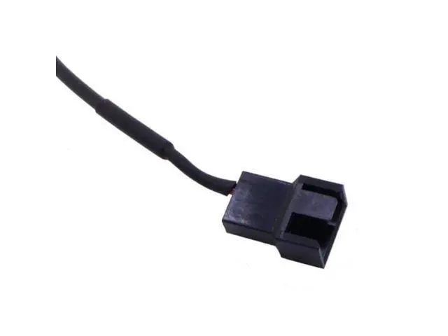 Alt view image 2 of 4 - 2 Pack USB to 3-Pin / 4-Pin PWM 5V USB Sleeved Fan Power Adapter Cable USB to 3 Pin / 4 Pin Case Fan Adapter Connector Cable (USB-3Pin/4Pin Cable)