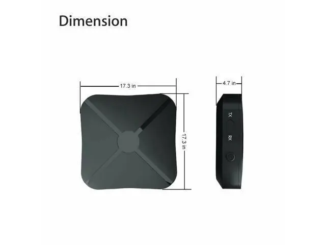 Alt view image 7 of 7 - 2in1 Bluetooth Transmitter &Receiver Wireless Home Music TV Stereo Audio Adapter