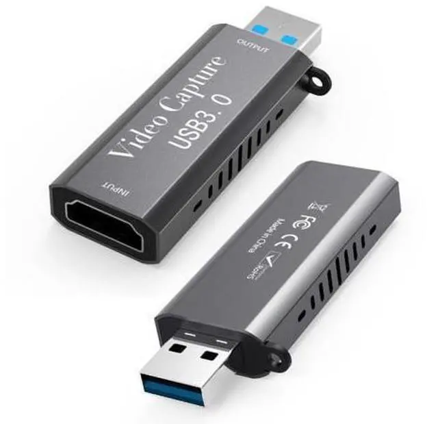 Main image of HDMI To USB 3.0 Video Capture Card 1080P HD Recorder Game/Video Live Streaming For Windows, Android & MacOS Suitable For High-definition Acquisition, Teaching Records, Medical Imaging