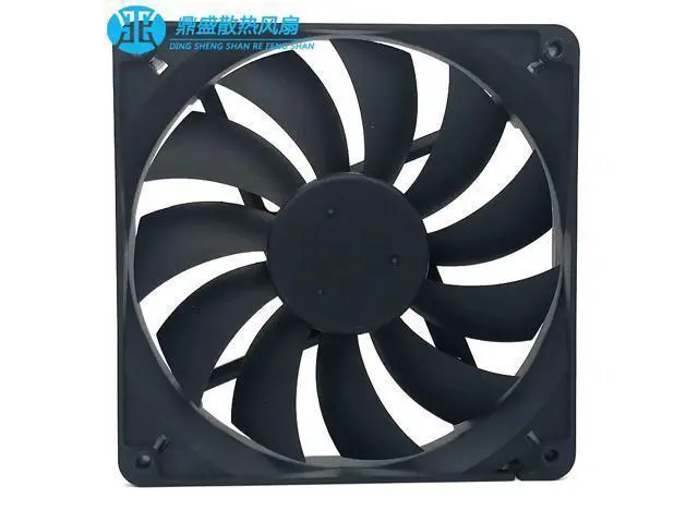 Alt view image 2 of 2 - Young Lin DFB132512H Server Cooling Fan DC 12V 3.0W 135x135x25mm 2-wire