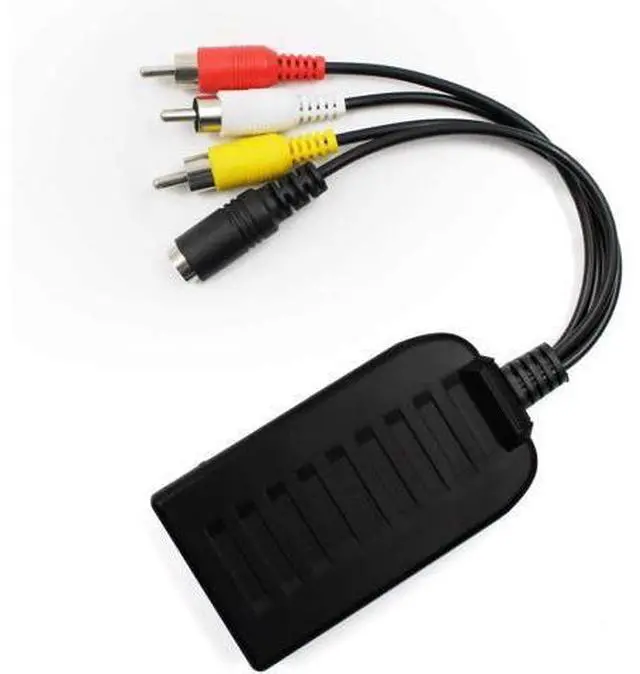 Alt view image 6 of 7 - Female AV S Video to Hdmi Video Converter Adapter Female S Video Input PortFemale AV(CVBS) Input PortHdmi Output with Micro Cable for HDTV DVD