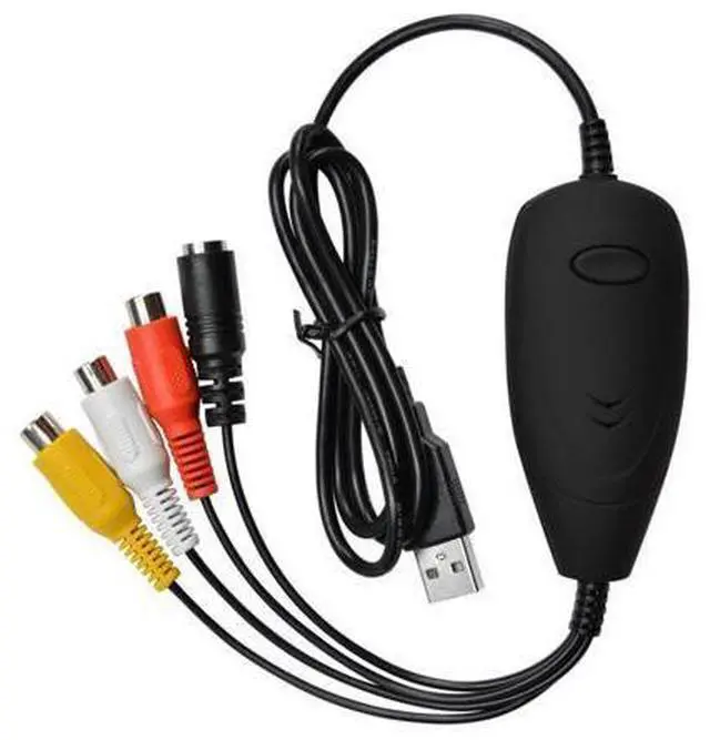 Main image of USB 2.0 Video Capture HD Video Converter Recorder Convert Analog Video Audio to Digital Format for Windows 7 8 10