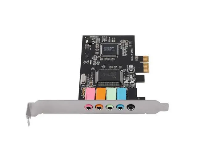 Alt view image 3 of 5 - Sound Card 5.1, PCI Express Surround 3D Audio Card for PC with High Direct Sound Performance & Low Profile Bracket