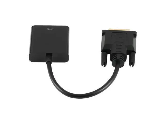 Alt view image 5 of 5 - Full HD 1080P DVI-D to VGA Active Adapter Converter Cable 24+1 Pin Male to 15pin Female Monitor Cable for PC Display Card