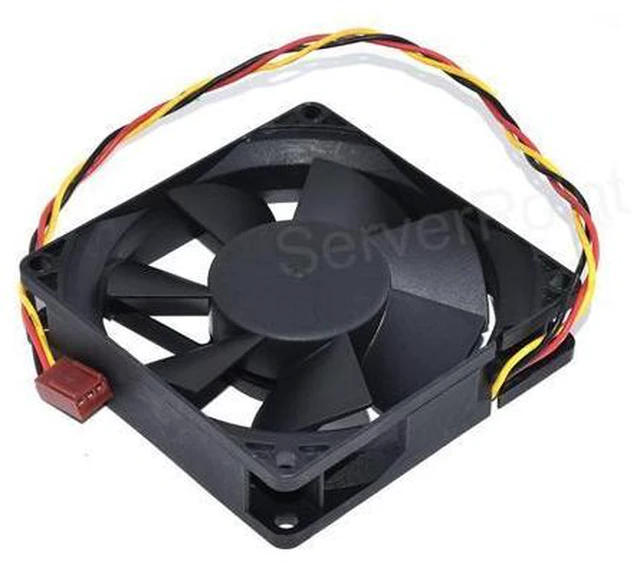 Alt view image 4 of 4 - EE80201S1-0000-G99 XMN4N A00 DC 12V 1.56W 80x80x25mm Server Cooling Fan