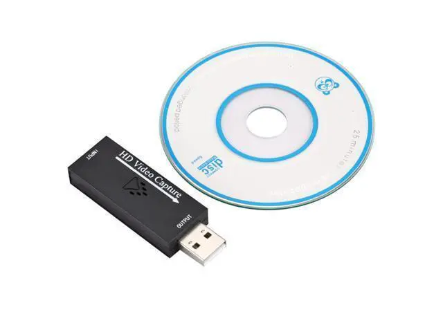 Alt view image 5 of 7 - Audio Video Capture Cards HD to USB 2.0 1080p 30fps Record Directly to Computer for Live Broadcasting Gaming Teaching Video Conference - Black