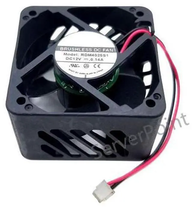 Main image of for RDM4025S1 rdm4025s1 4025 12V 0.14A 40X40X25MM 40*40*25mm 2wire Cooling Fan