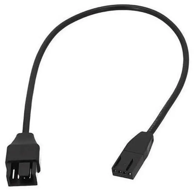 Main image of 100cm Computer Cooling Fan PWM Temperature Control 4Pin Extension Cable Fan Power Extension Cable(100cm)