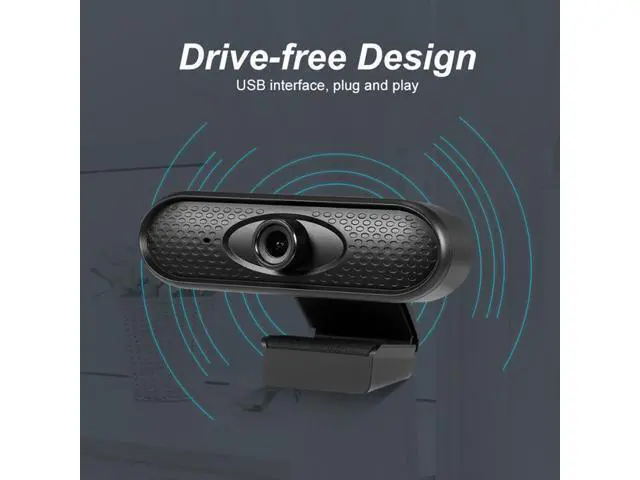 Alt view image 6 of 6 - Full HD 1080P Webcam USB Pc Computer Camera with Microphone Driver-free Video Webcam for Online Teaching Live Broadcast