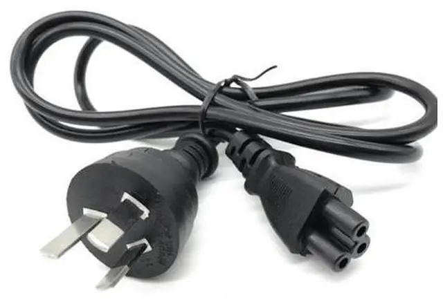 Main image of AU 3 Pin to Clover leaf Plug IEC C5 Adapter Laptop Notebook Power Cable Cord