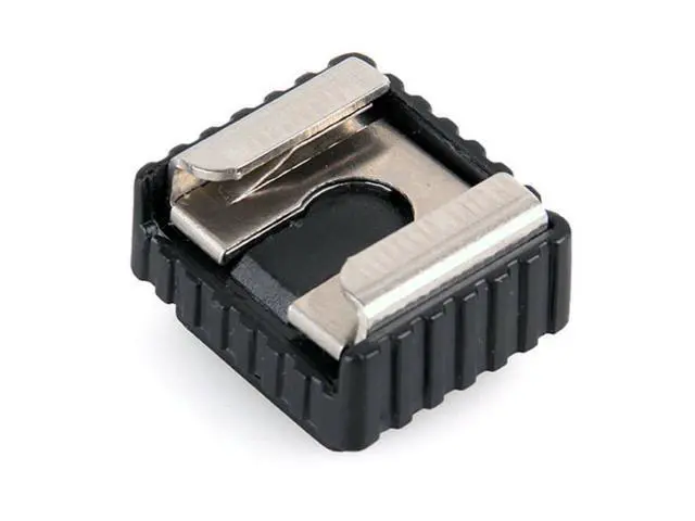 Alt view image 3 of 4 - Flash Speedlite Hot Shoe Bracket Mount Adapter 1/4" Screw for Tripod Monopod
