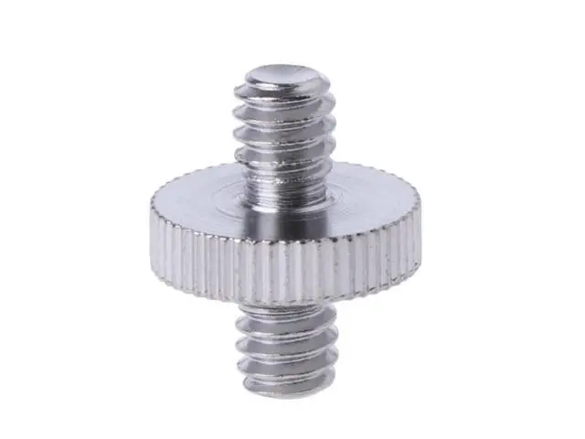 Alt view image 5 of 7 - Double-headed 1/ 4" Male Screw Thread Convert Adapter For Camera Tripod Ballhead