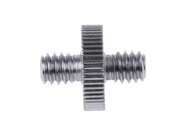 Alt view image 6 of 7 - Double-headed 1/ 4" Male Screw Thread Convert Adapter For Camera Tripod Ballhead