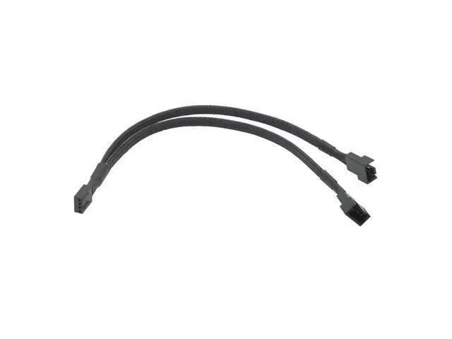 Alt view image 2 of 6 - Sleeve 4 pin PWM Fan Power Splitter Extensin Cable,Motherboard 4pin Fan Connector to 2 3 4 5 Spliter Hub Sleeving Adapter Cord (PMW 1x2 26CM)